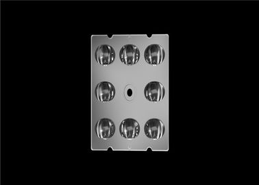 Lentille multi asymétrique 8 du CREE XTE LED dans des kits de 1 réflecteur pour la lumière de LED Sreet