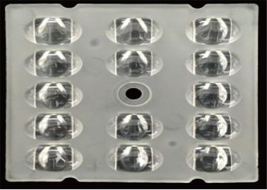 Osram 3030 ébrèche les lentilles 14 de composants de réverbère de LED dans 1 avec le degré 65*130