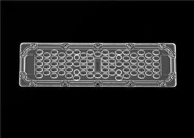 Lentilles claires 72 d'optique de composants de réverbère du PC LED dans 1 avec le panneau de carte PCB d'AL